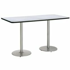 Cheap ❤️ KFI Furniture KFI Mode 36" X 96" Conference Table - Grey - Bistro Height 👏