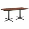 Best reviews of ⭐ KFI Furniture KFI 30" X 72" Conference Table - Mahogany Top - Black X-Base 🥰