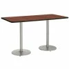 Brand new 👍 KFI Furniture KFI Mode 36" X 84" Conference Table - Mahogany - Bistro Height ❤️