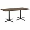 Best Pirce 🥰 KFI Furniture KFI Mode 30" X 72" Breakroom Table - Teak - X-Base - 36" Counter Height ⌛