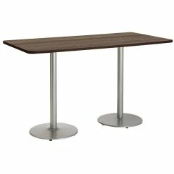 Discount 😉 KFI Furniture KFI Mode 36" X 72" Conference Table - Teak - Bistro Height 🛒