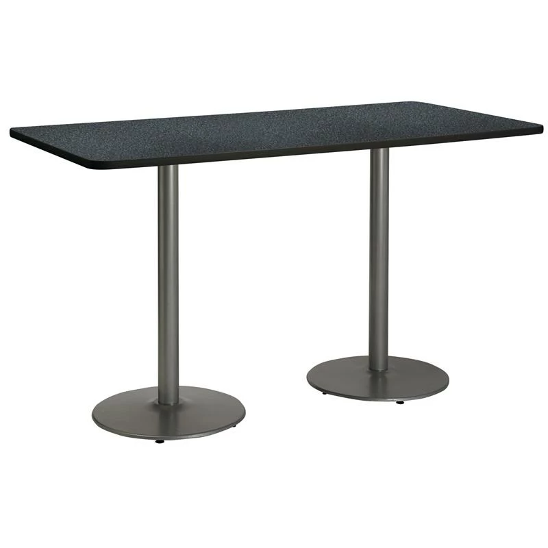 Best deal ๐ KFI Furniture KFI 36" X 72" Pedestal Table - Graphite Top - Bistro Height ๐ 1 Best deal ๐ KFI Furniture KFI 36" X 72" Pedestal Table - Graphite Top - Bistro Height ๐