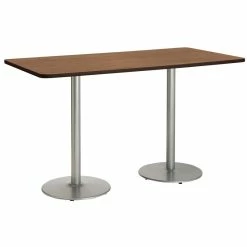 Promo ๐ KFI Furniture KFI Mode 42" X 72" Conference Table Cherry Round Silver Base Bistro Height ๐ 5 Promo ๐ KFI Furniture KFI Mode 42" X 72" Conference Table Cherry Round Silver Base Bistro Height ๐ -Guest Chairs Sales 2281515 1 L