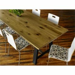 Best deal 🌟 KFI Furniture KFI 42 X 72 X 36" H Conference Table With Vintage Steel Frame Barnwood 🔥