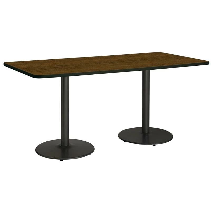 Best deal โ๏ธ KFI Furniture KFI Mode 42" X 96" Conference Table With Walnut Round Black Base Bistro Height ๐ 1 Best deal โ๏ธ KFI Furniture KFI Mode 42" X 96" Conference Table With Walnut Round Black Base Bistro Height ๐