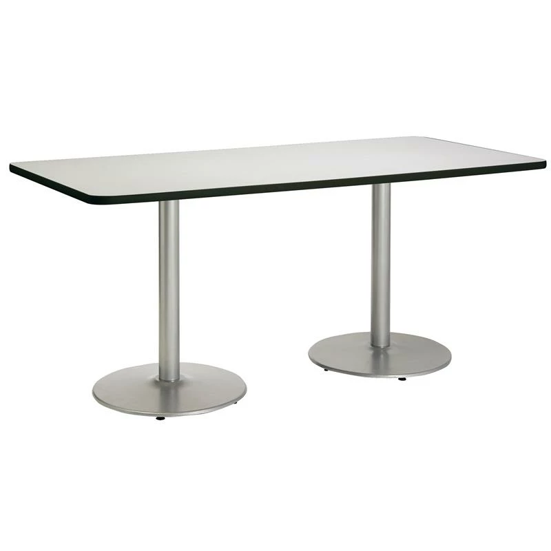 Promo ๐ KFI Furniture KFI Mode 42" X 96" Conference Table Linen Round Silver Base Standard Height ๐คฉ 3 Promo ๐ KFI Furniture KFI Mode 42" X 96" Conference Table Linen Round Silver Base Standard Height ๐คฉ - Image 3