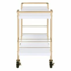 Best Pirce ๐ OS Home And Office Furniture Alios Serving Cart With White Gold Frame ๐ฅ 12 Best Pirce ๐ OS Home And Office Furniture Alios Serving Cart With White Gold Frame ๐ฅ -Guest Chairs Sales 2295617 5 L