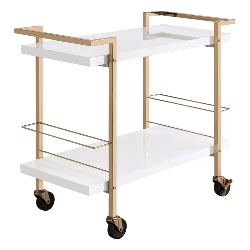 Best Pirce ๐ OS Home And Office Furniture Alios Serving Cart With White Gold Frame ๐ฅ 1 Best Pirce ๐ OS Home And Office Furniture Alios Serving Cart With White Gold Frame ๐ฅ
