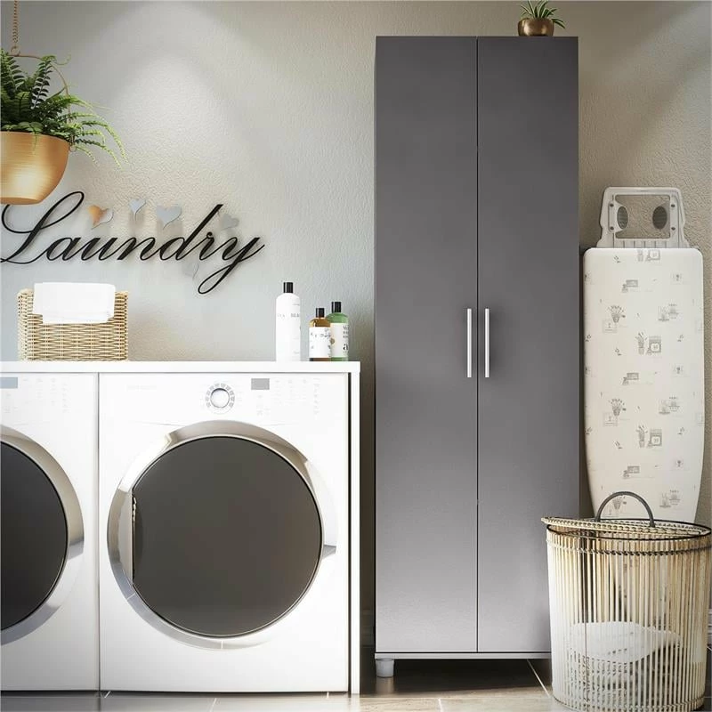 Wholesale ๐ Ameriwood Home SystemBuild Camberly 24" Utility Storage Cabinet In Graphite Gray ๐ฏ 3 Wholesale ๐ Ameriwood Home SystemBuild Camberly 24" Utility Storage Cabinet In Graphite Gray ๐ฏ - Image 3