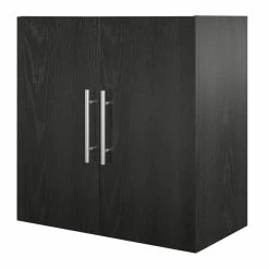 Best Pirce ๐คฉ Ameriwood Home Systembuild Camberly 24" Wall Cabinet In Black Oak ๐งจ