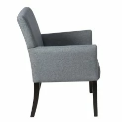 Outlet ๐ Costway Linen Fabric Executive Guest Arm Chair With Rubber Wood Legs In Gray โ 16 Outlet ๐ Costway Linen Fabric Executive Guest Arm Chair With Rubber Wood Legs In Gray โ -Guest Chairs Sales 2326187 4 L