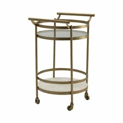 Promo ๐ Crestview Collection Vine Grove Metal Marble And Glass Bar Cart Gold ๐ฅ 6 Promo ๐ Crestview Collection Vine Grove Metal Marble And Glass Bar Cart Gold ๐ฅ -Guest Chairs Sales 2327259 3 L