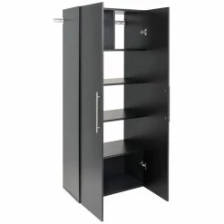 Promo ๐ Prepac HangUps 30" Large Wooden Garage Storage Cabinet In Black ๐ 15 Promo ๐ Prepac HangUps 30" Large Wooden Garage Storage Cabinet In Black ๐ -Guest Chairs Sales 2332601 11 L