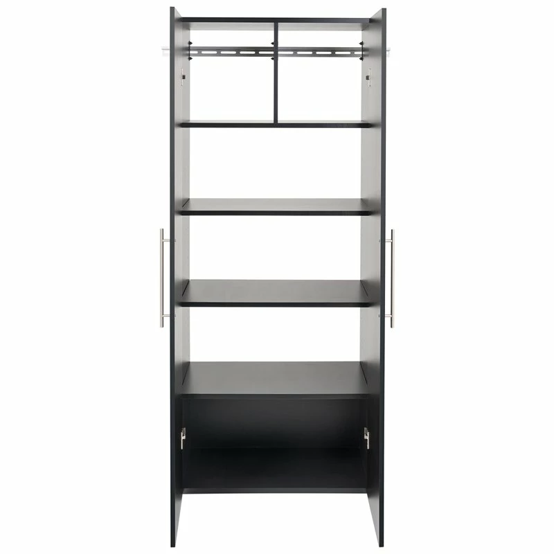Promo ๐ Prepac HangUps 30" Large Wooden Garage Storage Cabinet In Black ๐ 4 Promo ๐ Prepac HangUps 30" Large Wooden Garage Storage Cabinet In Black ๐ - Image 4