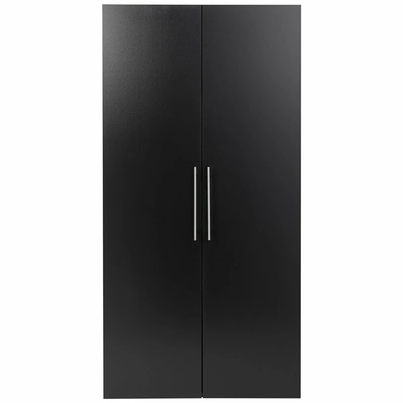 Outlet π Prepac HangUps 36" Large Wooden Garage Storage Cabinet In Black β¨ 1 Outlet π Prepac HangUps 36" Large Wooden Garage Storage Cabinet In Black β¨