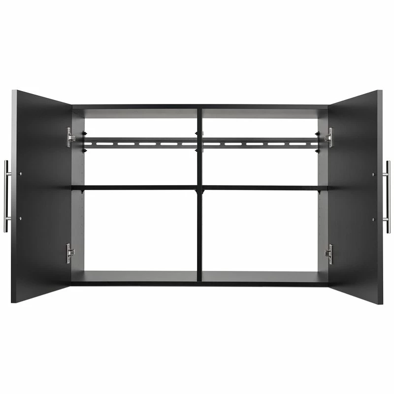 Best Pirce ❤️ Prepac HangUps 36" Upper Wooden Garage Storage Cabinet In Black ✨ 4 Best Pirce ❤️ Prepac HangUps 36" Upper Wooden Garage Storage Cabinet In Black ✨ - Image 4