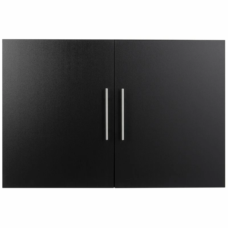 Best Pirce ❤️ Prepac HangUps 36" Upper Wooden Garage Storage Cabinet In Black ✨ 1 Best Pirce ❤️ Prepac HangUps 36" Upper Wooden Garage Storage Cabinet In Black ✨