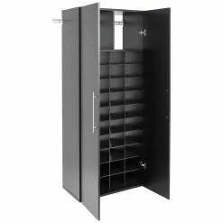 Promo ๐ Prepac HangUps Wooden Garage ๐ Shoe Storage Cabinet In Black ๐คฉ 16 Promo ๐ Prepac HangUps Wooden Garage ๐ Shoe Storage Cabinet In Black ๐คฉ -Guest Chairs Sales 2332608 11 L