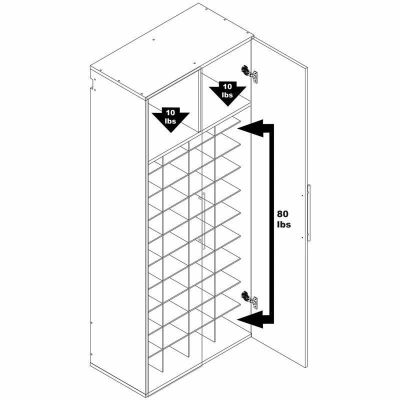 Promo ๐ Prepac HangUps Wooden Garage ๐ Shoe Storage Cabinet In Black ๐คฉ 14 Promo ๐ Prepac HangUps Wooden Garage ๐ Shoe Storage Cabinet In Black ๐คฉ - Image 14