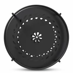 Cheapest 😍 Baxton Studio Dallan Black Metal 2-Tier Kitchen Cart 🔔 -Guest Chairs Sales 2383445 4 L