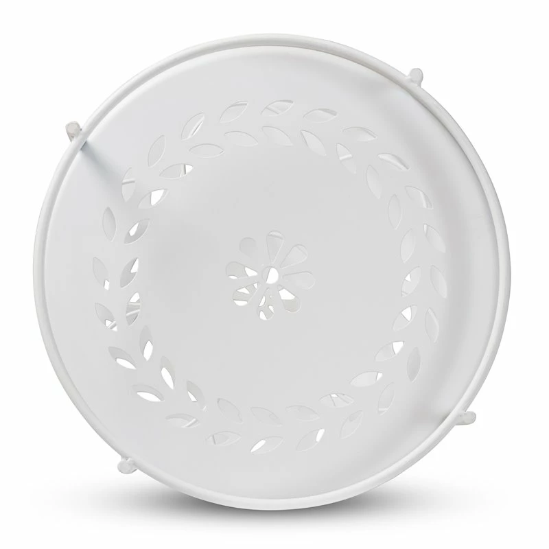 Budget βοΈ Baxton Studio Dallan White Metal 2-Tier Kitchen Cart π 4 Budget βοΈ Baxton Studio Dallan White Metal 2-Tier Kitchen Cart π - Image 4