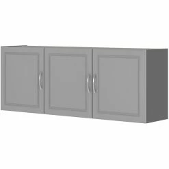 Guest Chairs Sales 27 Outlet โญ Ameriwood Home SystemBuild Kendall 54" Wall Cabinet In Gray ๐