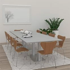 Best deal ๐ฏ Skutchi Designs Inc 10 Person Rectangle Conference Tables W/ Rectangle Metal Base 10' White Cypress ๐ 8 Best deal ๐ฏ Skutchi Designs Inc 10 Person Rectangle Conference Tables W/ Rectangle Metal Base 10' White Cypress ๐ -Guest Chairs Sales 2404377 5 L