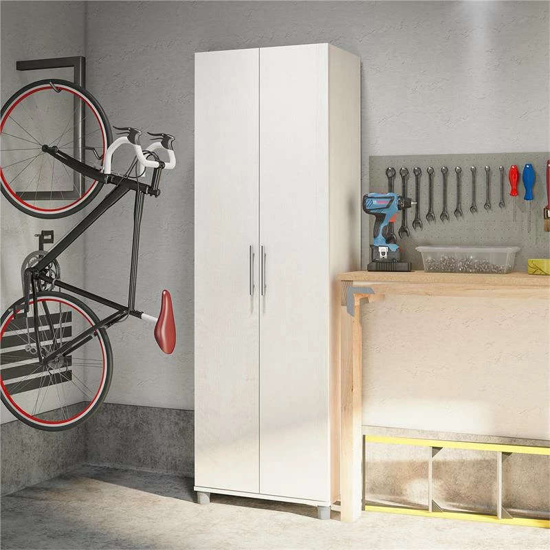 Best Sale โจ Pemberly Row Traditional 24" Utility Storage Cabinet In Ivory Oak ๐ 6 Best Sale โจ Pemberly Row Traditional 24" Utility Storage Cabinet In Ivory Oak ๐ - Image 6