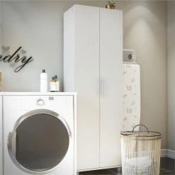 Best Sale โจ Pemberly Row Traditional 24" Utility Storage Cabinet In Ivory Oak ๐ 17 Best Sale โจ Pemberly Row Traditional 24" Utility Storage Cabinet In Ivory Oak ๐ -Guest Chairs Sales 2422220 5 L