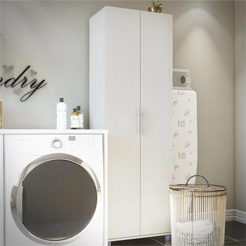 Best Sale โจ Pemberly Row Traditional 24" Utility Storage Cabinet In Ivory Oak ๐ 7 Best Sale โจ Pemberly Row Traditional 24" Utility Storage Cabinet In Ivory Oak ๐ - Image 7