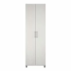 Best Sale โจ Pemberly Row Traditional 24" Utility Storage Cabinet In Ivory Oak ๐ 18 Best Sale โจ Pemberly Row Traditional 24" Utility Storage Cabinet In Ivory Oak ๐ -Guest Chairs Sales 2422220 6 L