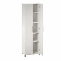 Best Sale โจ Pemberly Row Traditional 24" Utility Storage Cabinet In Ivory Oak ๐ 19 Best Sale โจ Pemberly Row Traditional 24" Utility Storage Cabinet In Ivory Oak ๐ -Guest Chairs Sales 2422220 7 L
