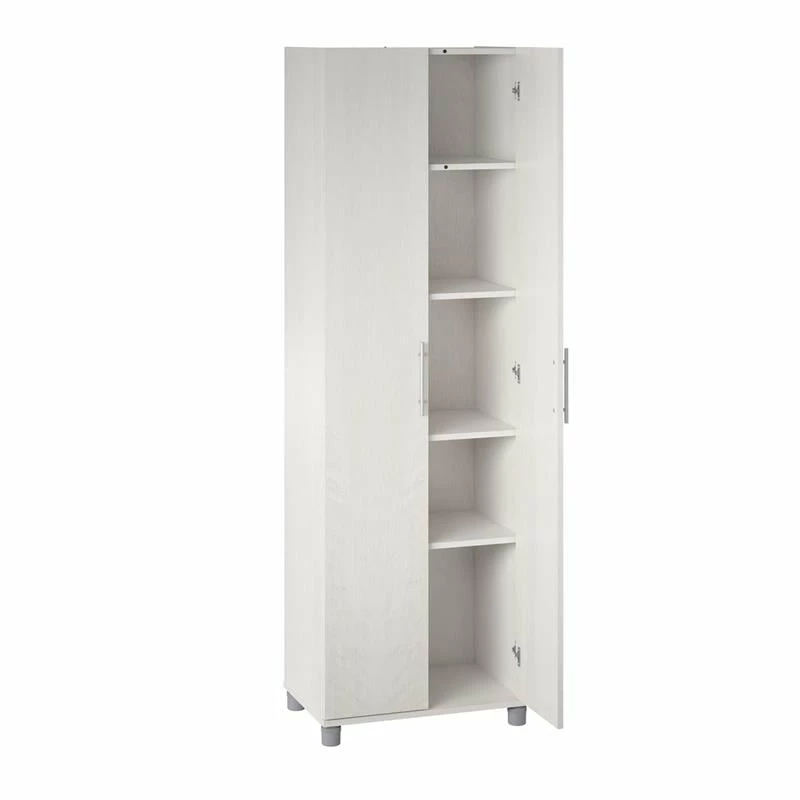Best Sale โจ Pemberly Row Traditional 24" Utility Storage Cabinet In Ivory Oak ๐ 9 Best Sale โจ Pemberly Row Traditional 24" Utility Storage Cabinet In Ivory Oak ๐ - Image 9