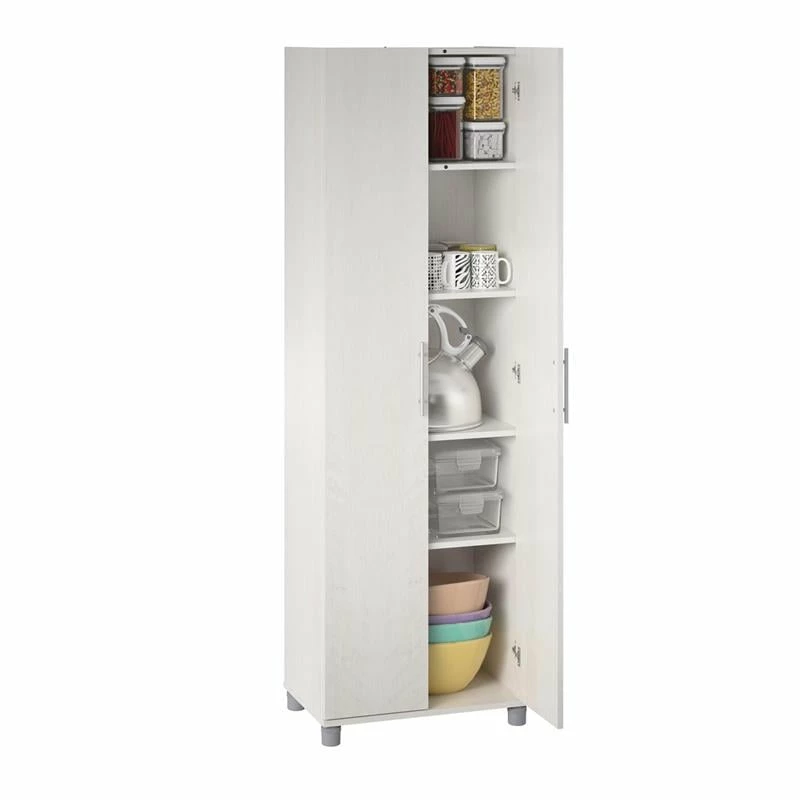Best Sale โจ Pemberly Row Traditional 24" Utility Storage Cabinet In Ivory Oak ๐ 11 Best Sale โจ Pemberly Row Traditional 24" Utility Storage Cabinet In Ivory Oak ๐ - Image 11