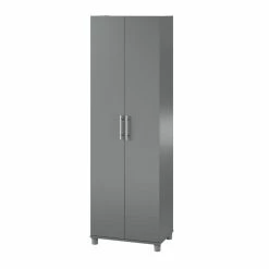 Wholesale ๐ Pemberly Row Traditional 24" Utility Storage Cabinet In Graphite Gray โ๏ธ