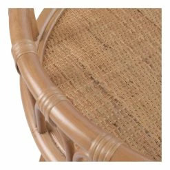 Hot Sale 🤩 New Pacific Direct Dijon 20" 2-tier Rattan Cart In Canary Brown 🔥 -Guest Chairs Sales 2422593 5 L