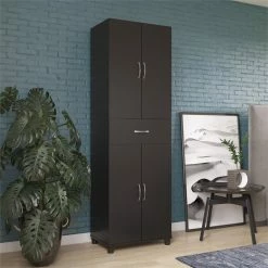 Cheap ๐คฉ Pemberly Row Mid-Centruy Storage Cabinet With Drawer In Black ๐ 26 Cheap ๐คฉ Pemberly Row Mid-Centruy Storage Cabinet With Drawer In Black ๐ -Guest Chairs Sales 2423504 11 L