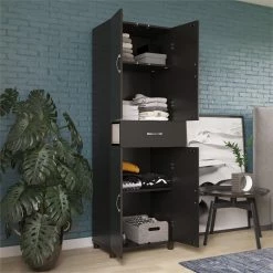 Cheap ๐คฉ Pemberly Row Mid-Centruy Storage Cabinet With Drawer In Black ๐ 27 Cheap ๐คฉ Pemberly Row Mid-Centruy Storage Cabinet With Drawer In Black ๐ -Guest Chairs Sales 2423504 12 L