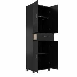 Cheap ๐คฉ Pemberly Row Mid-Centruy Storage Cabinet With Drawer In Black ๐ 23 Cheap ๐คฉ Pemberly Row Mid-Centruy Storage Cabinet With Drawer In Black ๐ -Guest Chairs Sales 2423504 8 L