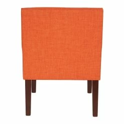 Brand new ⭐ OS Home And Office Furniture Transitional Fabric Guest Chair In Tangerine Orange 😀 -Guest Chairs Sales 2442148 5 L