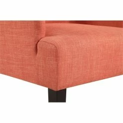 Brand new ⭐ OS Home And Office Furniture Transitional Fabric Guest Chair In Tangerine Orange 😀 -Guest Chairs Sales 2442148 6 L