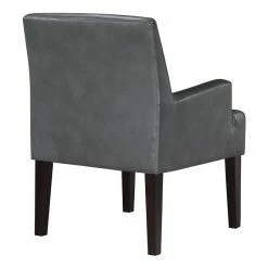 Hot Sale ๐ OS Home And Office Furniture Transitional Faux Leather Guest Chair In Pewter โจ 12 Hot Sale ๐ OS Home And Office Furniture Transitional Faux Leather Guest Chair In Pewter โจ -Guest Chairs Sales 2442158 4 L