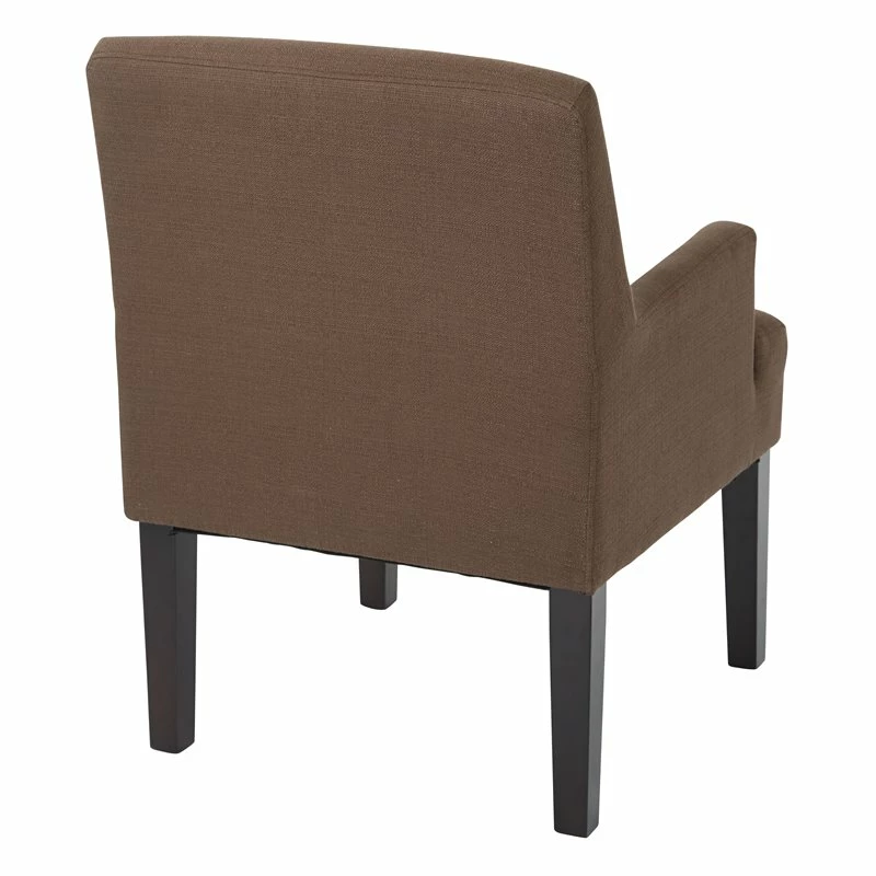 New ๐ฅฐ OSP Home Furnishings Main Street Guest Chair In Woven Chocolate Fabric ๐ 4 New ๐ฅฐ OSP Home Furnishings Main Street Guest Chair In Woven Chocolate Fabric ๐ - Image 4
