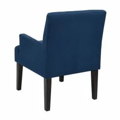 Cheap ⭐ Office Star Main Street Guest Chair In Woven Indigo Blue Fabric 🔔 -Guest Chairs Sales 2442164 3 L