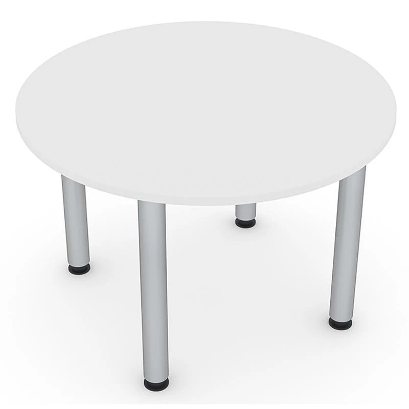 Wholesale ๐ Skutchi Designs Inc 3 Person Round Conference Table Metal Post Legs 34" Engineered Wood White ๐ 1 Wholesale ๐ Skutchi Designs Inc 3 Person Round Conference Table Metal Post Legs 34" Engineered Wood White ๐