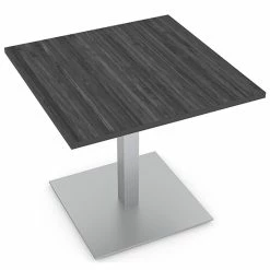Cheapest 🌟 Skutchi Designs Inc 4 Person Square Conference Table Metal Base 34" Engineered Wood Asian Night 😀