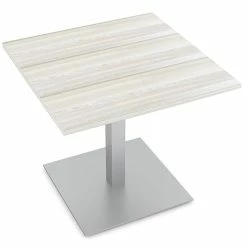 Coupon 😍 Skutchi Designs Inc 4 Person Square Conference Table Metal Base 34" Engineered Wood Sea Salt ✔️