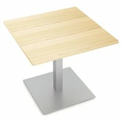 Promo 😀 Skutchi Designs Inc 4 Person Square Conference Table Metal Base 34" Engineered Wood Maple 🎁