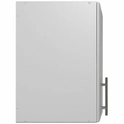 Best reviews of 🌟 Pemberly Row Contemporary 24" Wall Mounted Stackable Garage Cabinet In Gray 👏 -Guest Chairs Sales 2452065 4 L