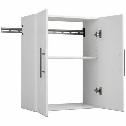 Buy ๐ Pemberly Row Contemporary 24" Wall Mounted Garage Cabinet In White ๐ 11 Buy ๐ Pemberly Row Contemporary 24" Wall Mounted Garage Cabinet In White ๐ -Guest Chairs Sales 2452072 4 L